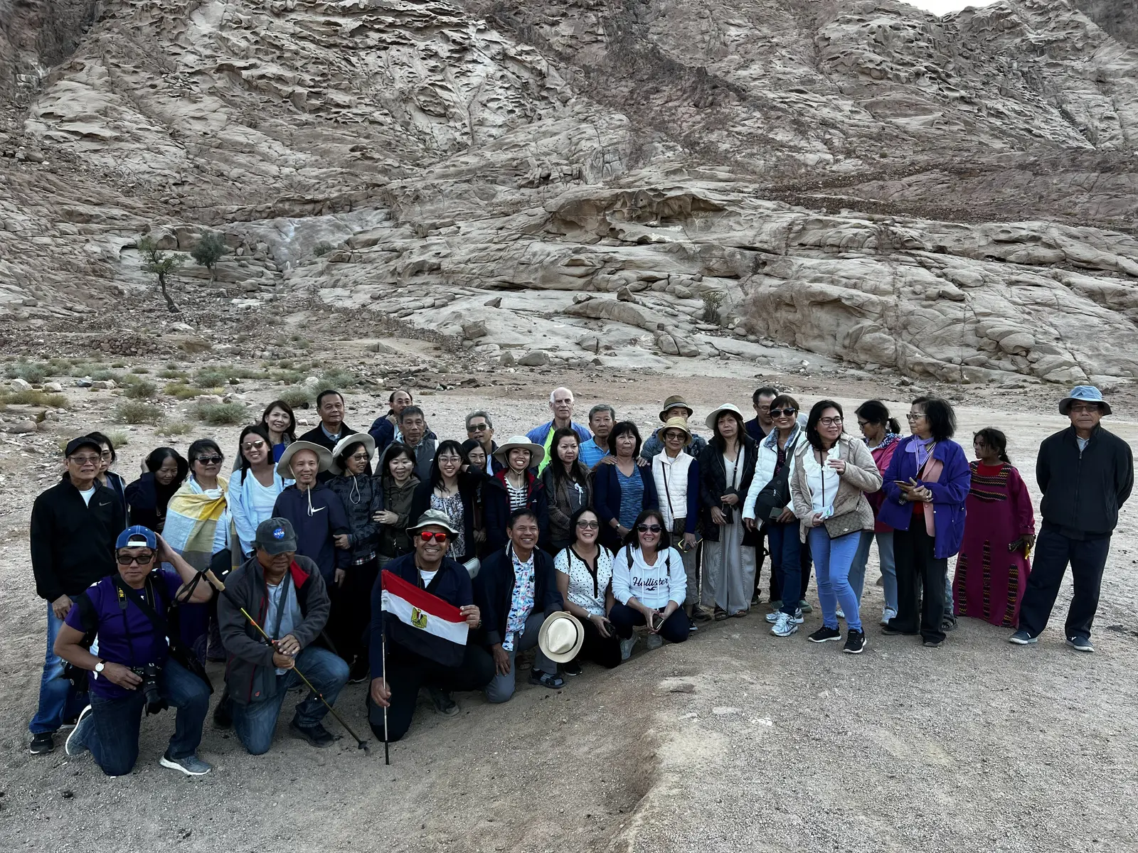 Atenara guests near Saint Catherine in Sinai
