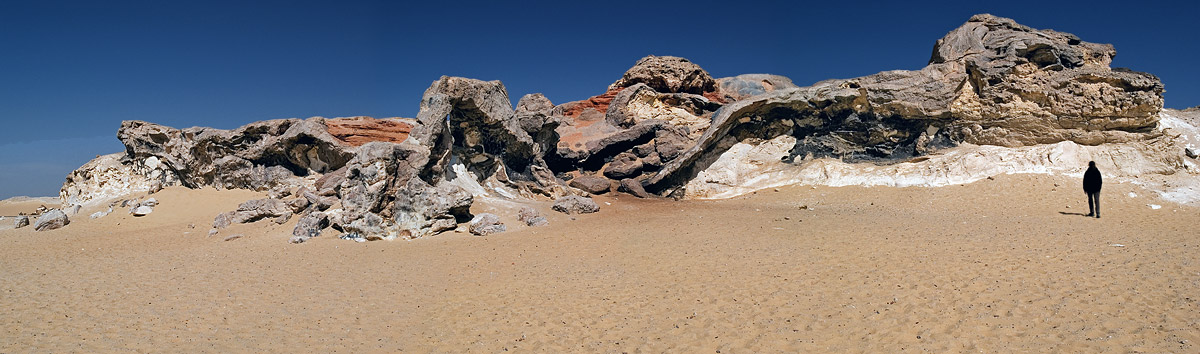 Crystal Mountain in Egypt's Western Desert