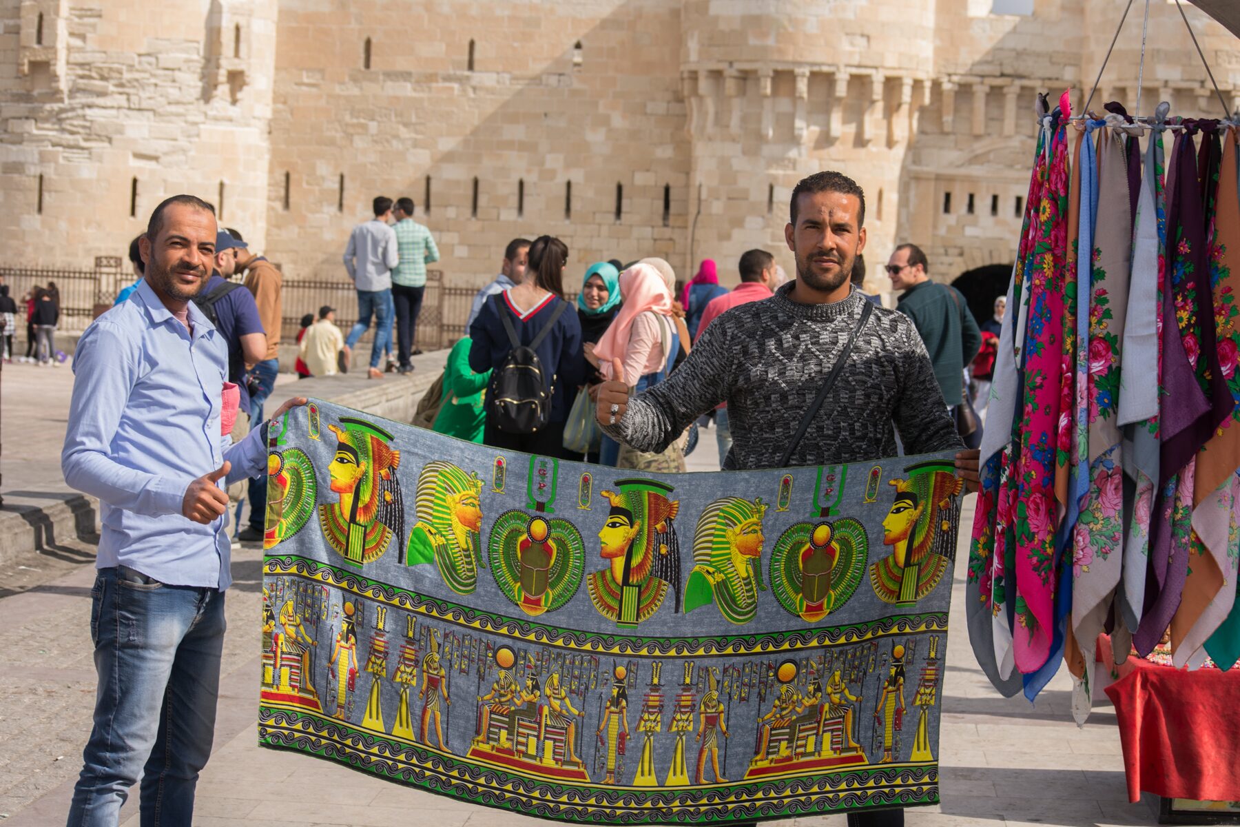 The Citadel of Qaitbay on the Alexandria harbour